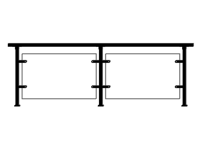 鋅鋼玻璃護(hù)欄 鋅鋼玻璃護(hù)欄