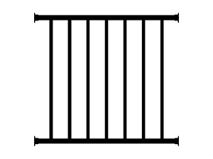 鋁合金護(hù)窗欄桿