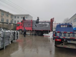 金用護欄2021年1月22日鋅鋼陽臺護欄發貨！