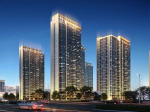 合肥保利和光塵樾小區(qū)百葉窗、樓梯扶手定制